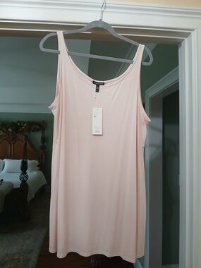 Eileen Fisher Soft Blush Pink Slip Top